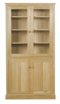 CH08 Tall Bookcase with Glazed Doors