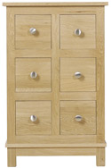 WR02 CD Storage Unit with Six Drawers