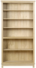 WR06 Tall Open Bookcase with Five Shelves