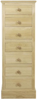 K111 7 Drawer Wellington Chest