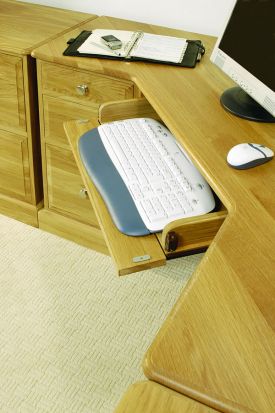 Image 2: Westminster Oak Home Office